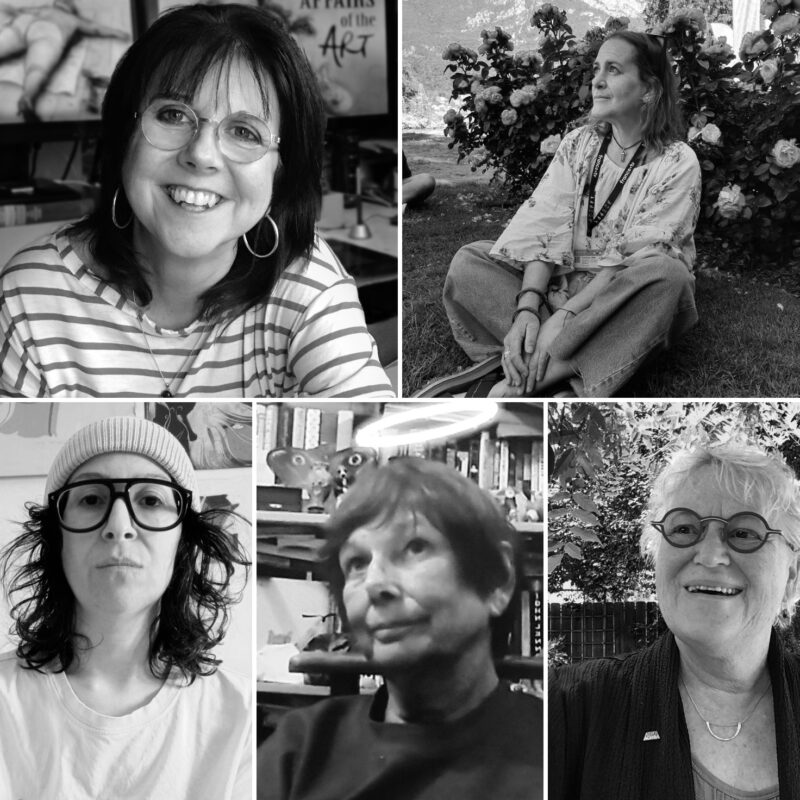 Joanna Quinn, Cristina Lima, Magda Guidi, Nancy Denney, Deanne Morse